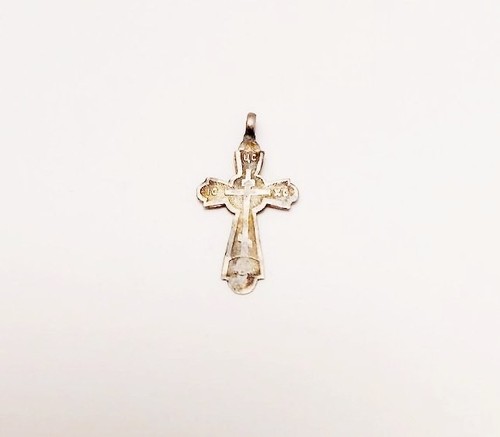 Antikes silbernes brustkreuz - antikes,