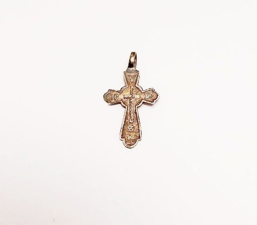 Antikes silbernes brustkreuz - antikes,