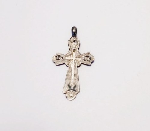 Antikes silbernes brustkreuz - antikes,