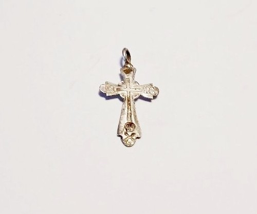 Antikes silbernes brustkreuz - antikes,