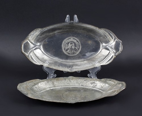 9130108 paar ovale schalen - ,