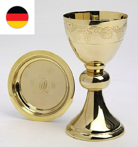 Kelch mit patene vergoldet - kelch,