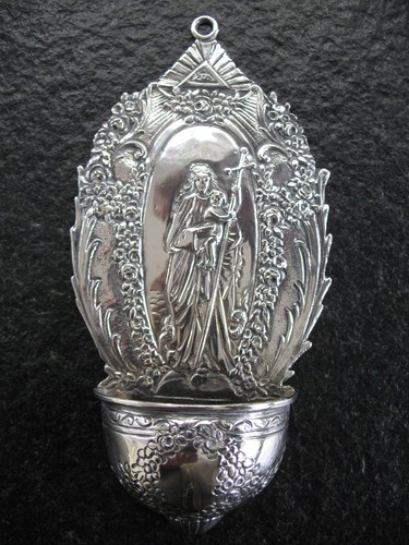 Weihwasserbecken silber 800 - silber,